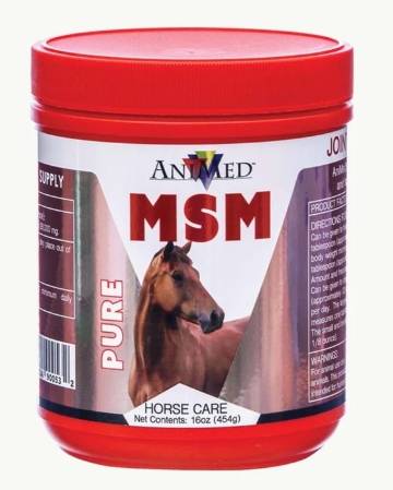 AniMed Pure MSM Powder Joint Supplement For Horses