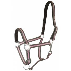 MEMORIAL DAY BOGO: Gatsby Suede Padded Nylon Halter - YOUR PRICE FOR 2
