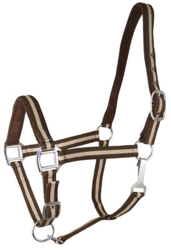 Gatsby Suede Padded Nylon Halter