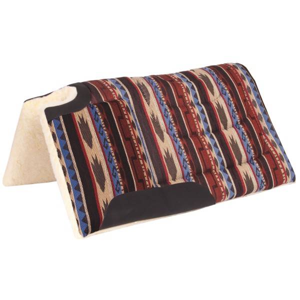 Mustang Sierra Herculon Cut Back and Built Up Pad with Fleece Bottom