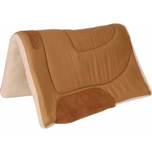 Mustang Canvas Ranch Pad with Top Grain Wear Leathers