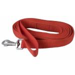 Gatsby Nylon Lead with Snap - Red - 10'
