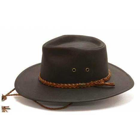 Outback Oilskin Grizzly Hat