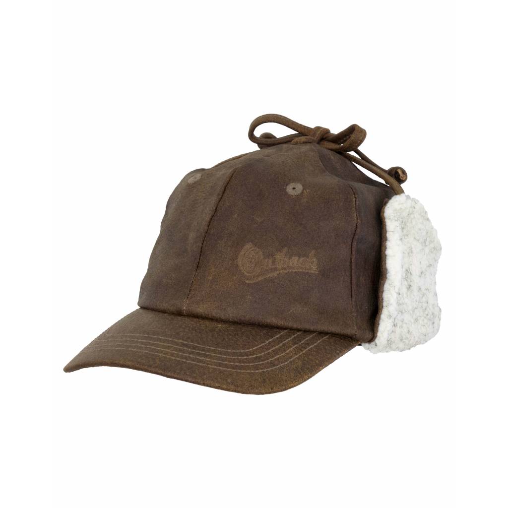 Outback Trading Leather Mckinley Cap