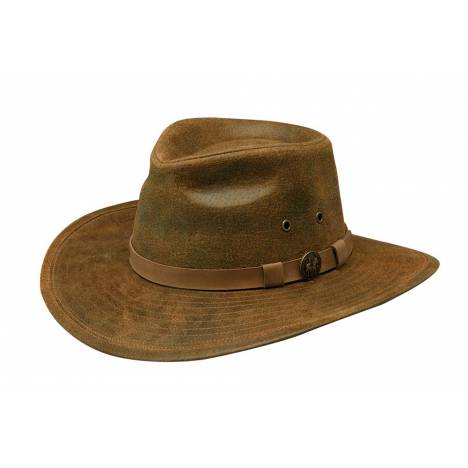 Outback Trading Kodiak Leather Hat