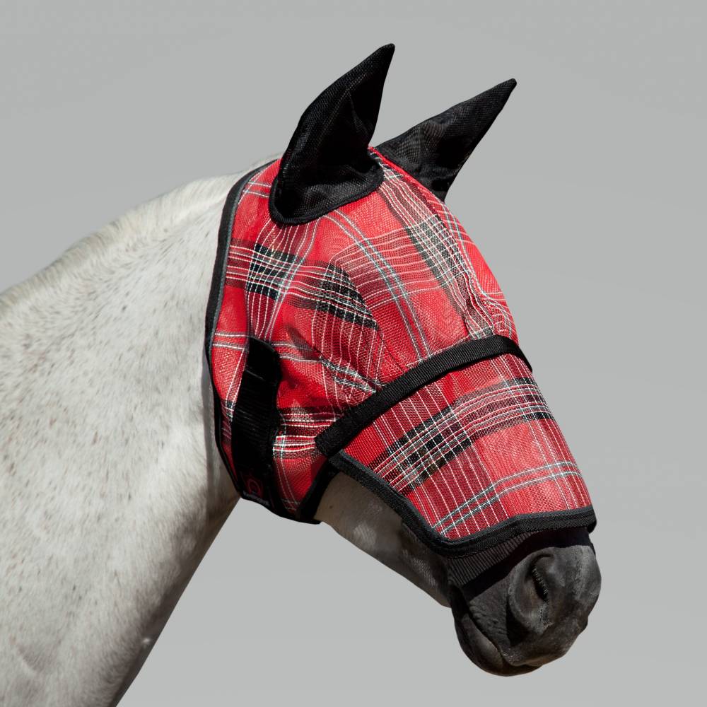 Kensington Signature Fly Mask with Ears and Removable Nose Fly