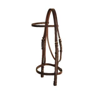 Tory Leather Snaffle Bridle
