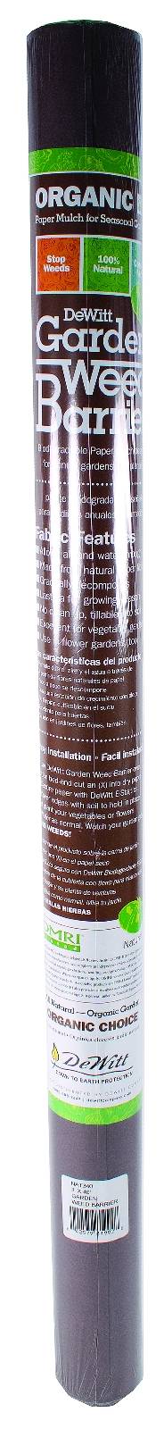 Natural Garden Weed Barrier