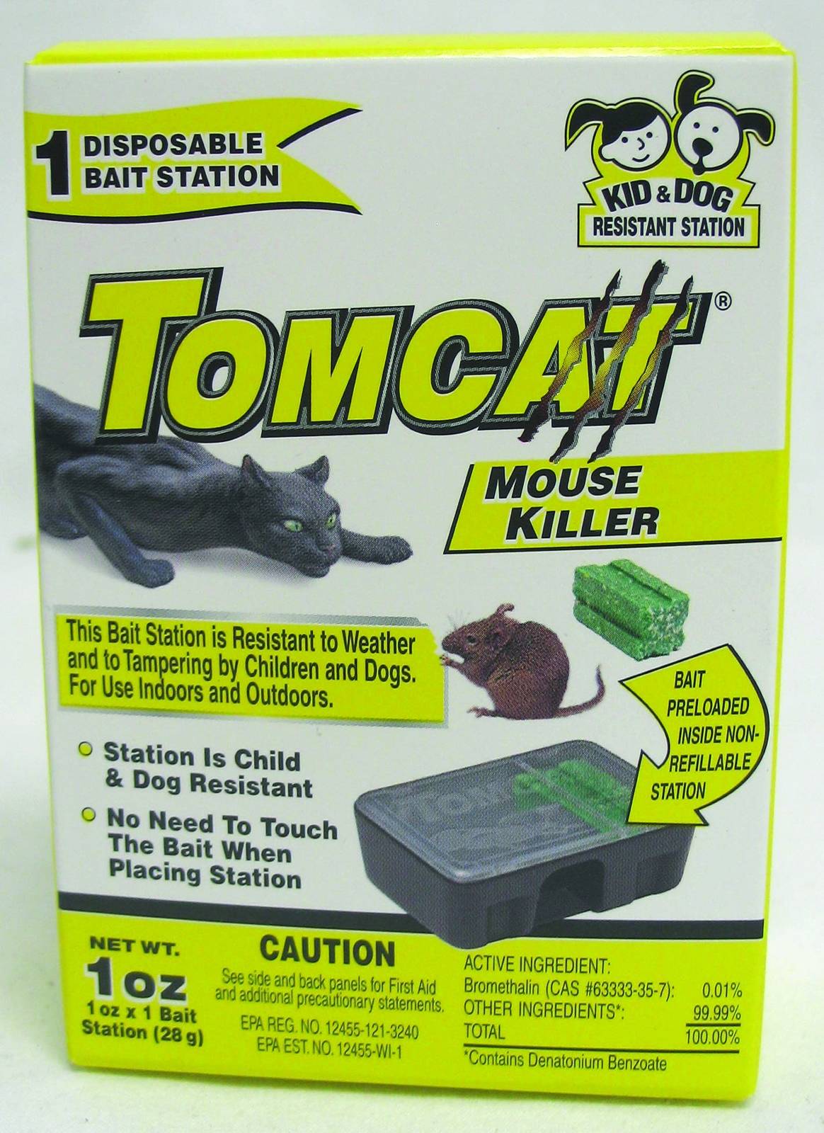 TOMCAT Disposable Mouse Killer