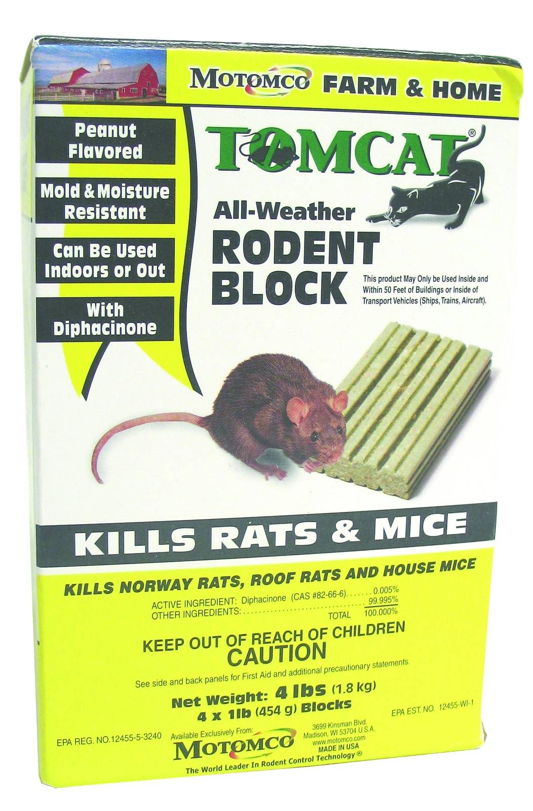 TOMCAT All-Weather Rodent Block