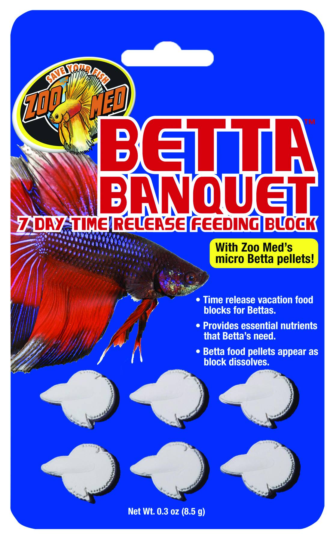 Betta fish 2024 food block