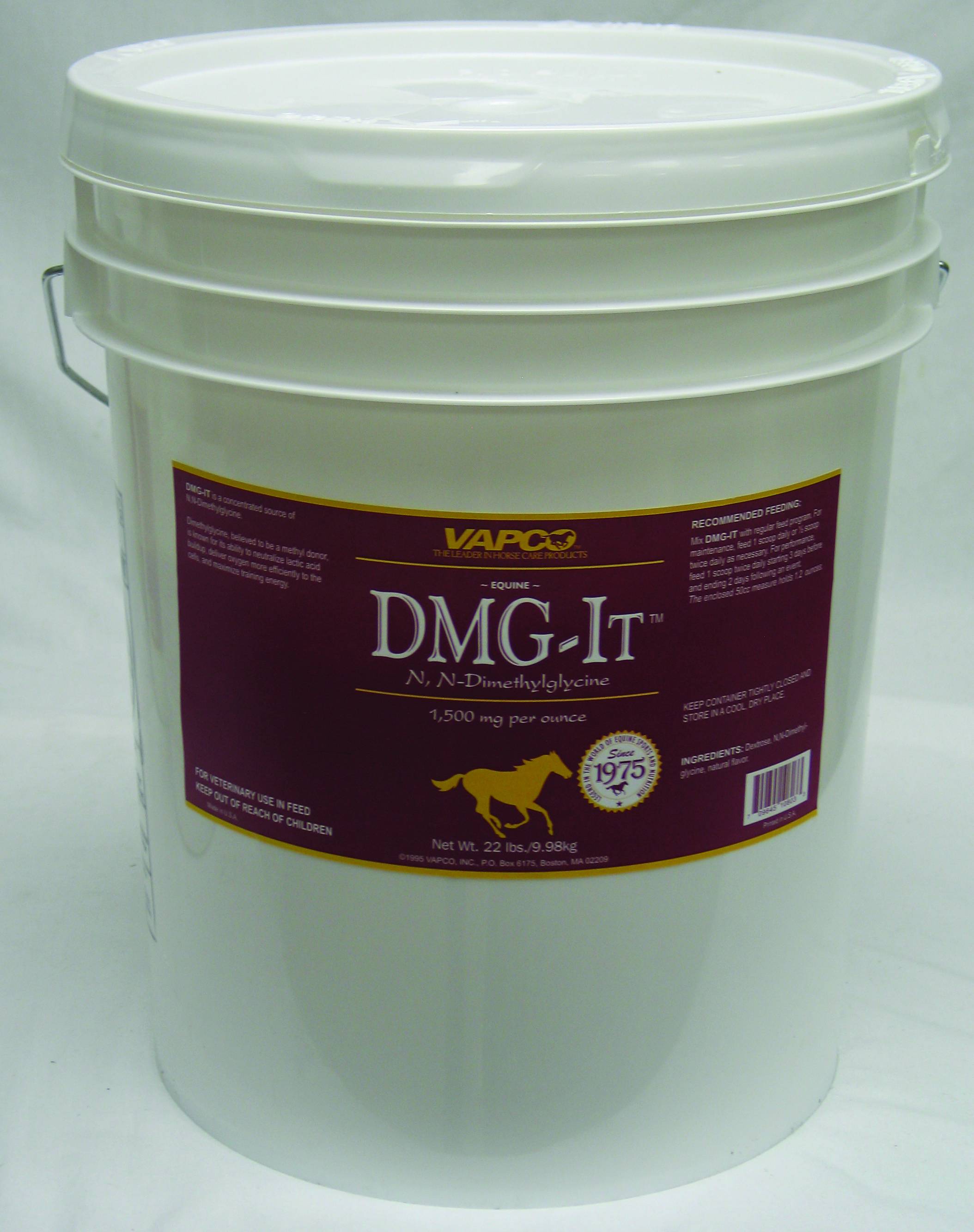 dmg supplement for horses back