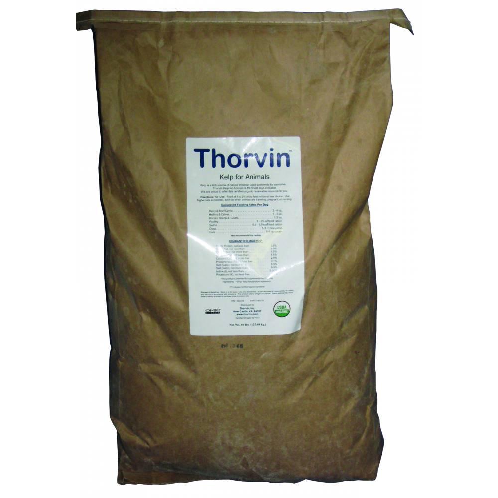Nature's Best Thorvin Organic Kelp F/ Animal HorseLoverZ