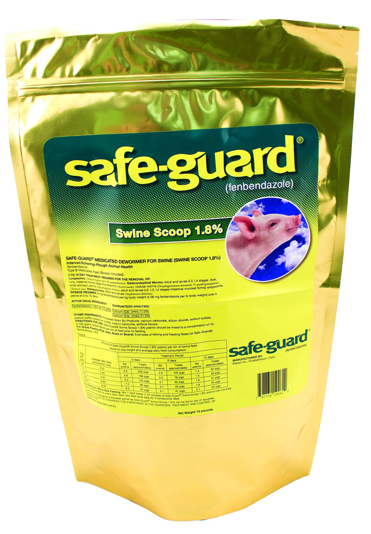 Safeguard Swine Scoop 1.8%