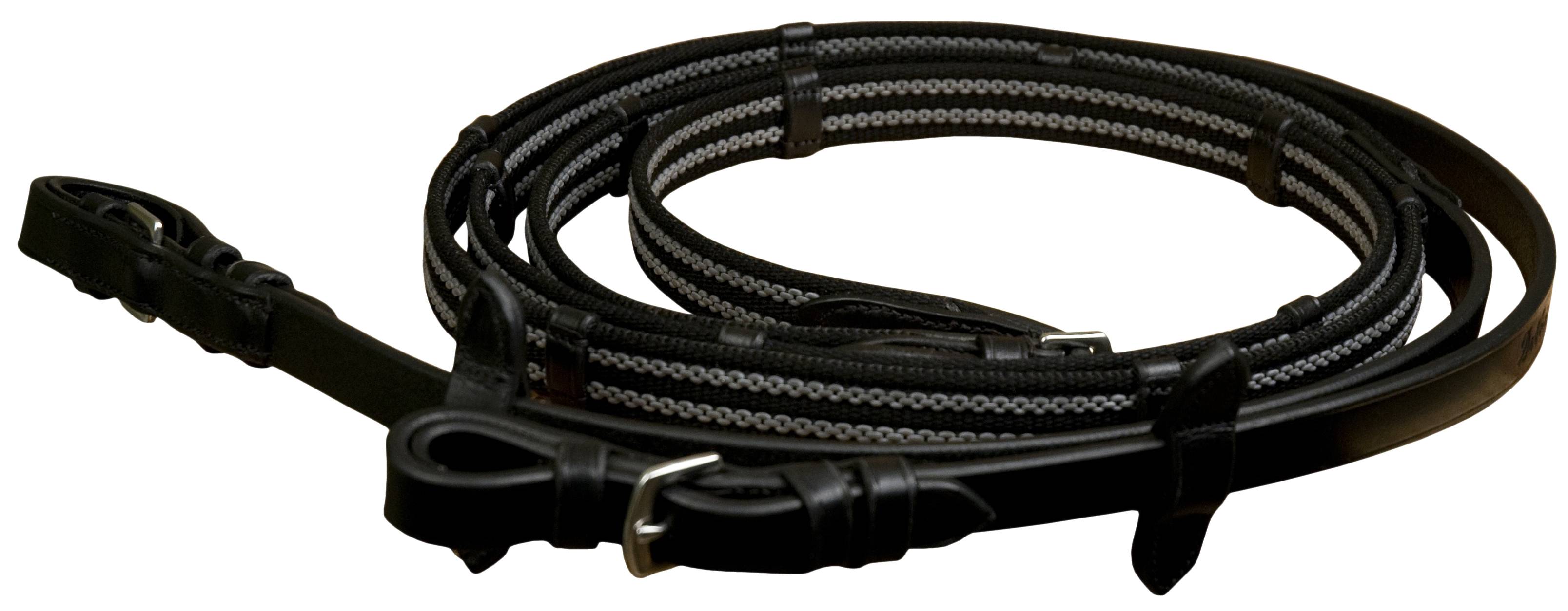 Da Vinci Web Anti-Slip Reins with Buckle Ends