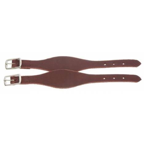 Tough-1 Shaped Leather Hobble Straps