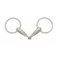Kelly Silver Star Smooth Snaffle Stainless Steel Bit