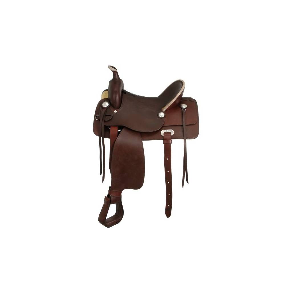 King Series Hereford Hardseat Saddle Package