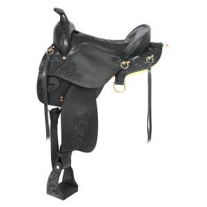 King Series Tooled Enduro Rider Saddle Package with  Horn