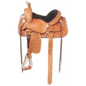 Royal King Lone Star Youth Roper Saddle Package