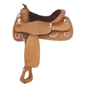 Royal King Rough Out Suede Seat Saddle Package