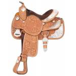 Silver Royal Youth Challenger Silver Show Saddle