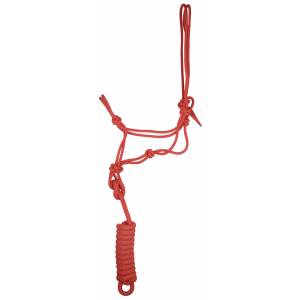 Gatsby Classic Cowboy Halter with Lead - Red