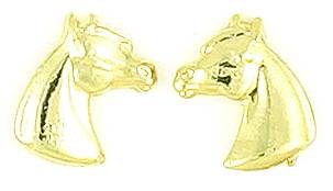 Finishing Touch Arabian Horse Head Earrings