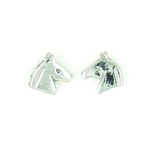 Finishing Touch Profile Horse Head Earrings