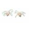 Finishing Touch 2-Tone Mare and Foal Earrings