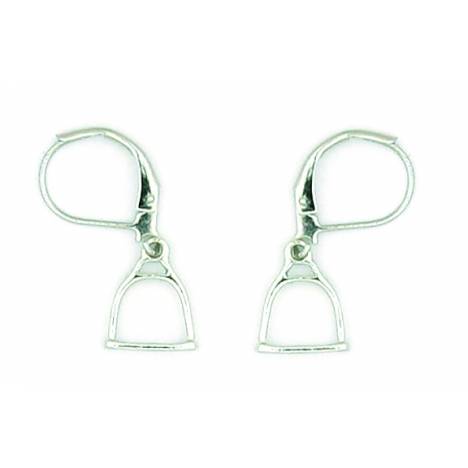 Finishing Touch Rearing Stirrup Earrings - Euro Wire