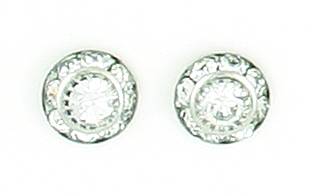 Finishing Touch Mini Rondelle Earrings