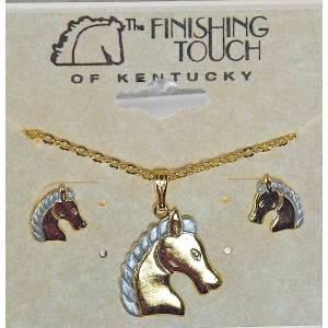 Finishing Touch 2-Tone Regal Horse Head Gift Set