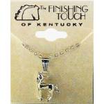 Finishing Touch Horse w/ Head Turned Pendant
