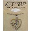 Finishing Touch Horse In Heart Pendant