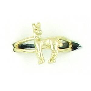 Finishing Touch Horse with  Turned Head Adjustable Ring