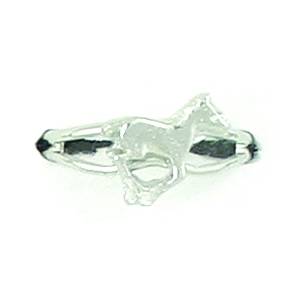 Finishing Touch Running Pony Adjustable Ring