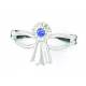 Finishing Touch Blue Ribbon Adjustable Ring