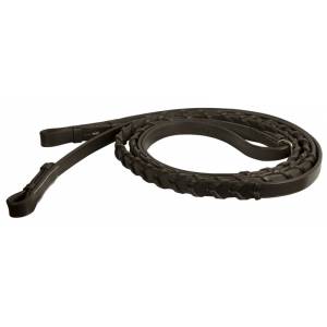 MEMORIAL DAY BOGO: Da Vinci Flat Laced Reins with Hook Stud Ends - YOUR PRICE FOR 2