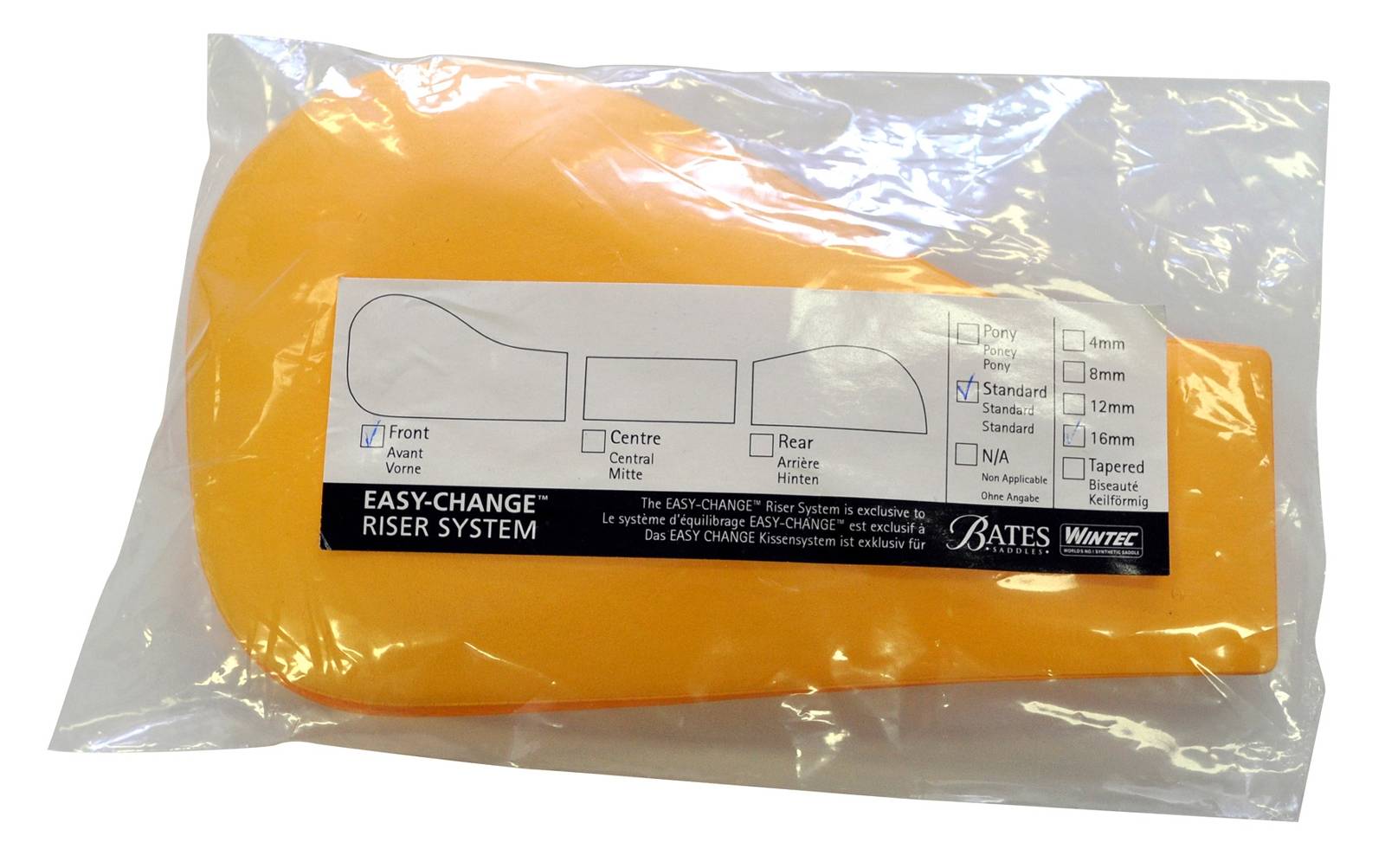 Easy Change Pony Riser System - Front