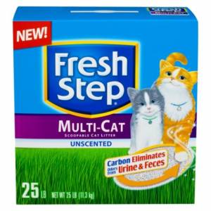 Fresh Step Multicat Litter - Unscented