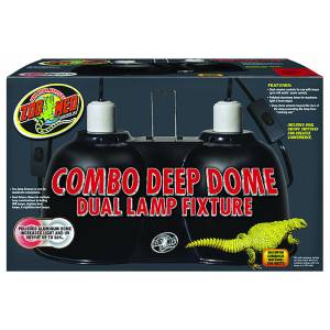 Zoo Med Combo Deep Dome Lamp Fixture