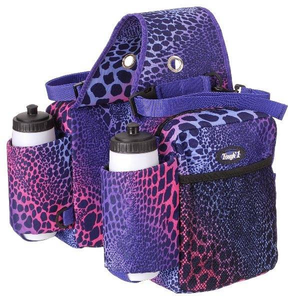 Tough 1 Saddle Bag Bottle Holder Gear Carrier In Prints