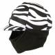 Tough-1 Lycra Helmet Cover w/ Fleece Neck & Ear Warmers in Prints