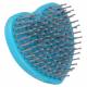 Tough-1 Mane & Tail Brush in Heart Design with  Inlaid Crystals