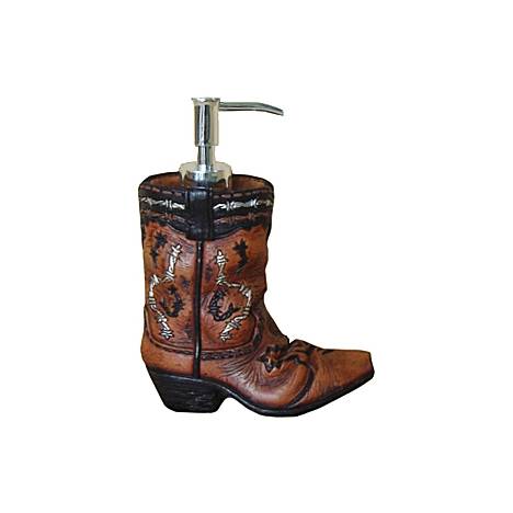 Gift Corral Cowboy Boot Soap Dispenser