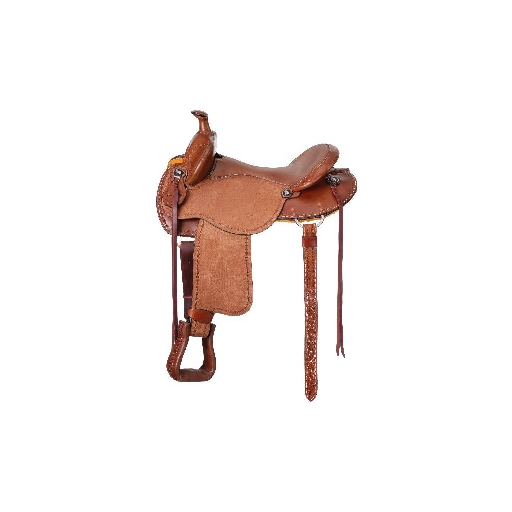 King Series Brisbane Trail Roughout Saddle Package with Horn