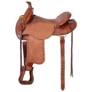 King Series Brisbane Trail Roughout Saddle Package with  Horn