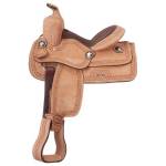 King Series Youth Cowboy Saddle w/ Serpentine Tooling Package