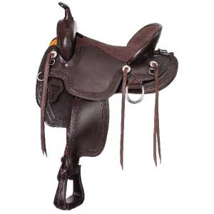 King Series Mesquite Mule Saddle Package